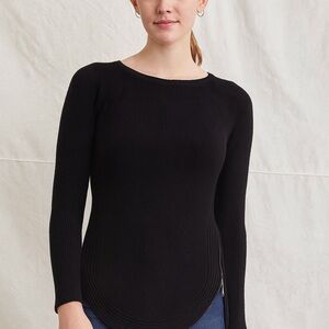 INC International Concepts Charcoal Knit Sweater